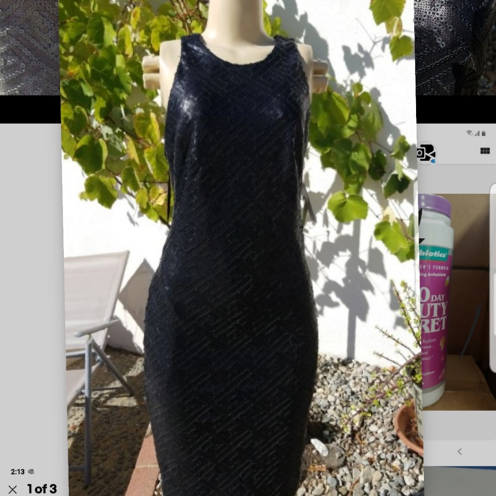 Lauren Ralph Lauren Sz 6 Mate Sequin Dress